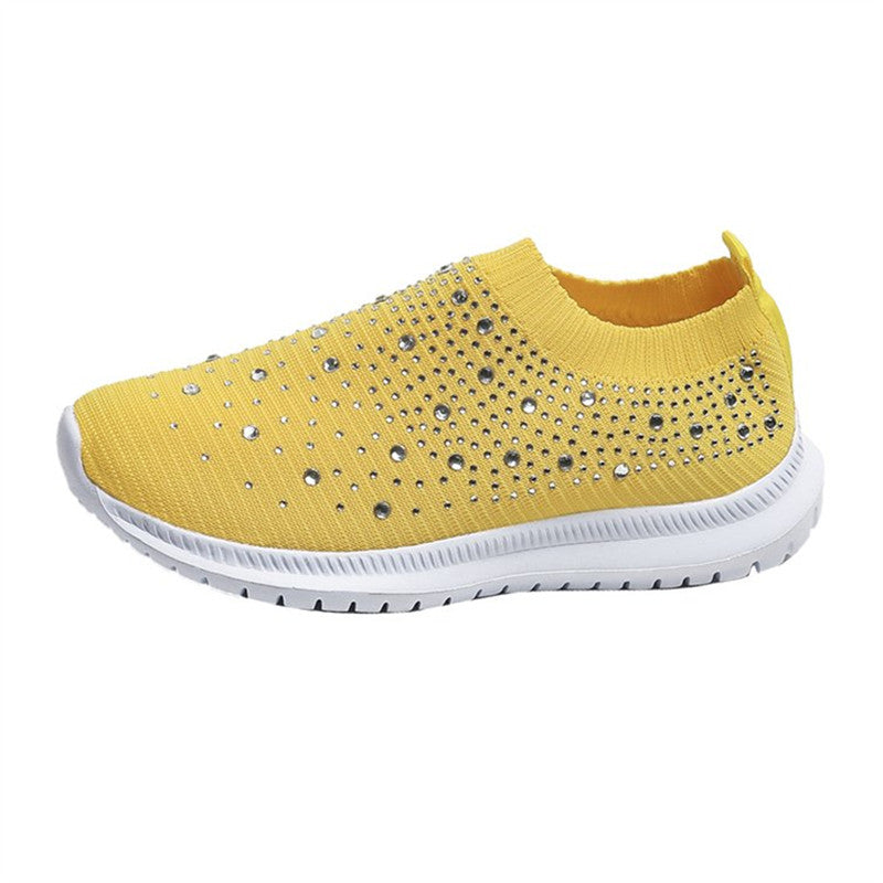 Women's Colorblock Mesh Platform Breathable Sneakers, Lightweight Lace Up Low Top Women's Shoes