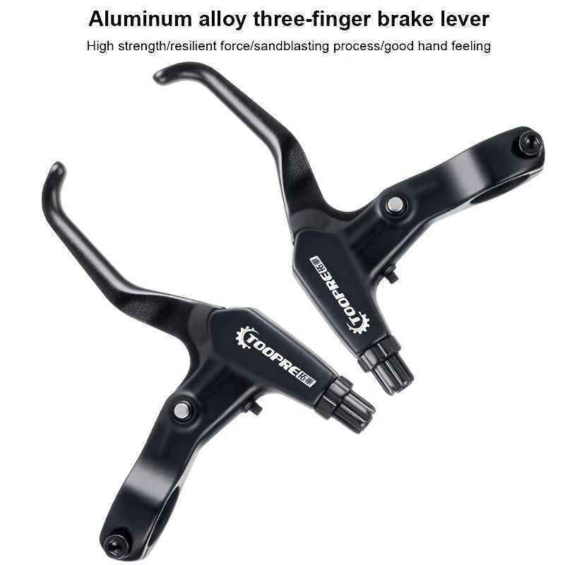 Ultra Light Mountain Bike Brake Handle - V Brake/Disc Brake, Aluminum Alloy Hydraulic Disc Brake for Smooth Stopping Power