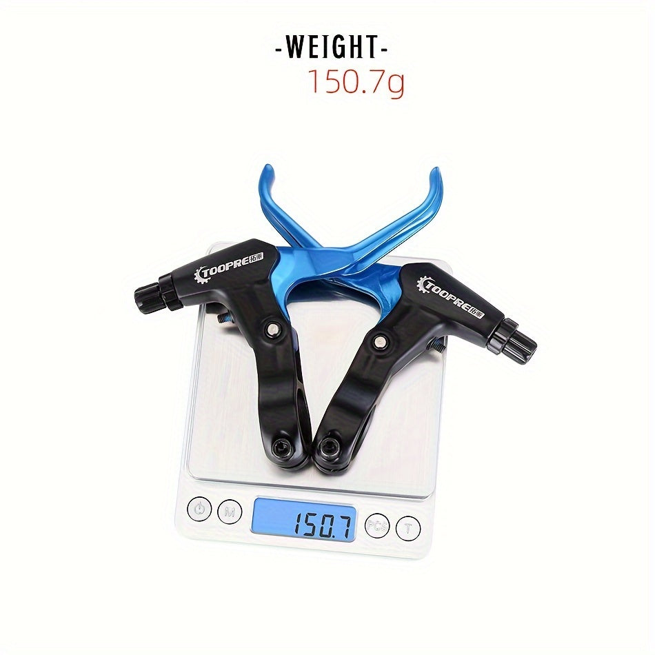 Ultra Light Mountain Bike Brake Handle - V Brake/Disc Brake, Aluminum Alloy Hydraulic Disc Brake for Smooth Stopping Power