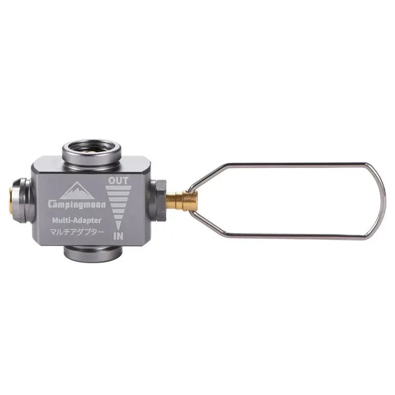 Campingmoon Z15 Outdoor Camping Gas Tank Multi Adapter Pressure Relief Valve Refilling Gas Tank Charging Adapter