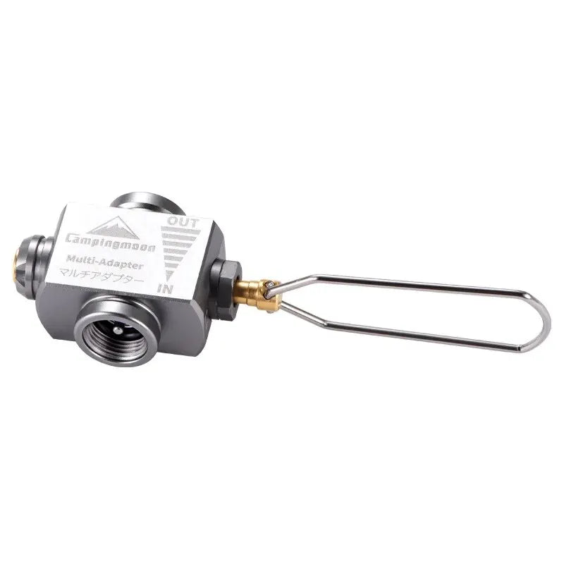 Campingmoon Z15 Outdoor Camping Gas Tank Multi Adapter Pressure Relief Valve Refilling Gas Tank Charging Adapter