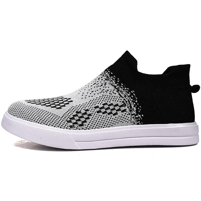 Men's Casual Walking Shoes Slip on Running Shoes Breathable Lightweight Comfortable Fashion Non Slip Sneakers for Men