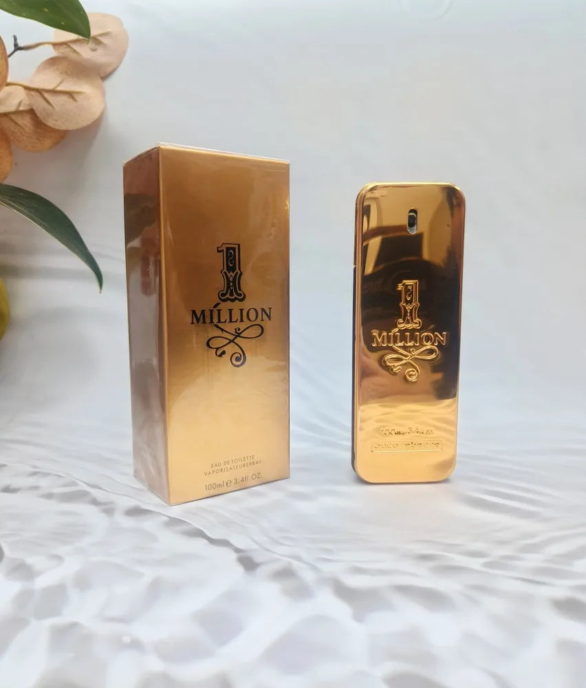 1 Million By Paco Rabanne For Men's Eau De Toilette TESTER 3.4 fl oz 100 ml Men's Cologne New in Box USA