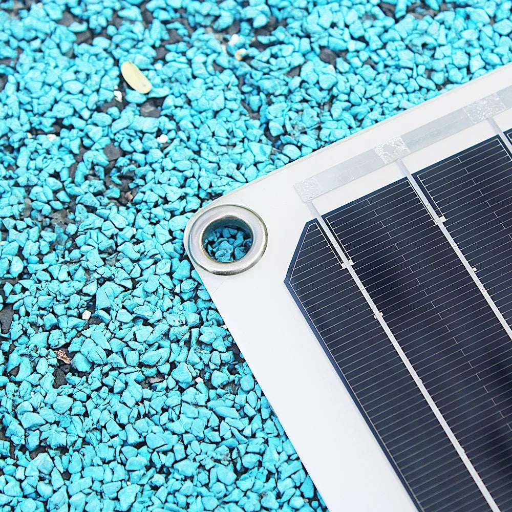12V Flexible Solar Panel 100W 200W 300W 400W 500W 600W Bendable Waterproof Monocrystalline Solar Panel for RV and Boat