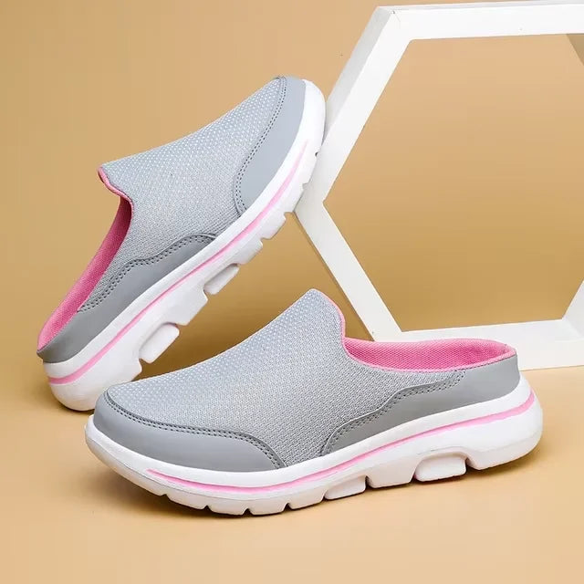 Ngouxm Men Slippers Summer Breathable Home Indoor Slippers Men Thick Bottom Slides Fashion Couple Walking Shoes Chanclas Hombre