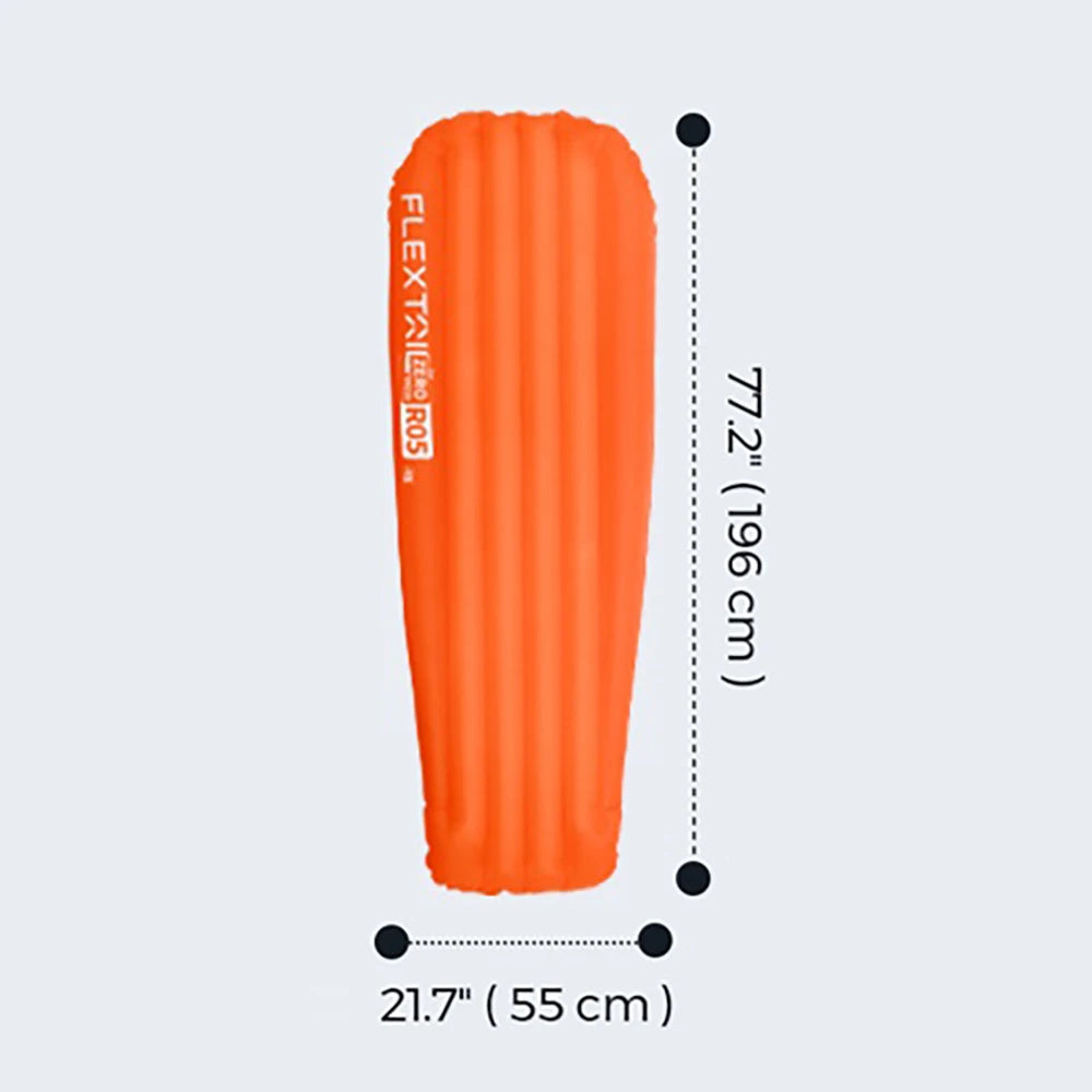 Flextail Zero Mattress Plus 196cm Insulated Sleeping Pad with 5.6 R Value Ultralight Inflatable Camping Mat