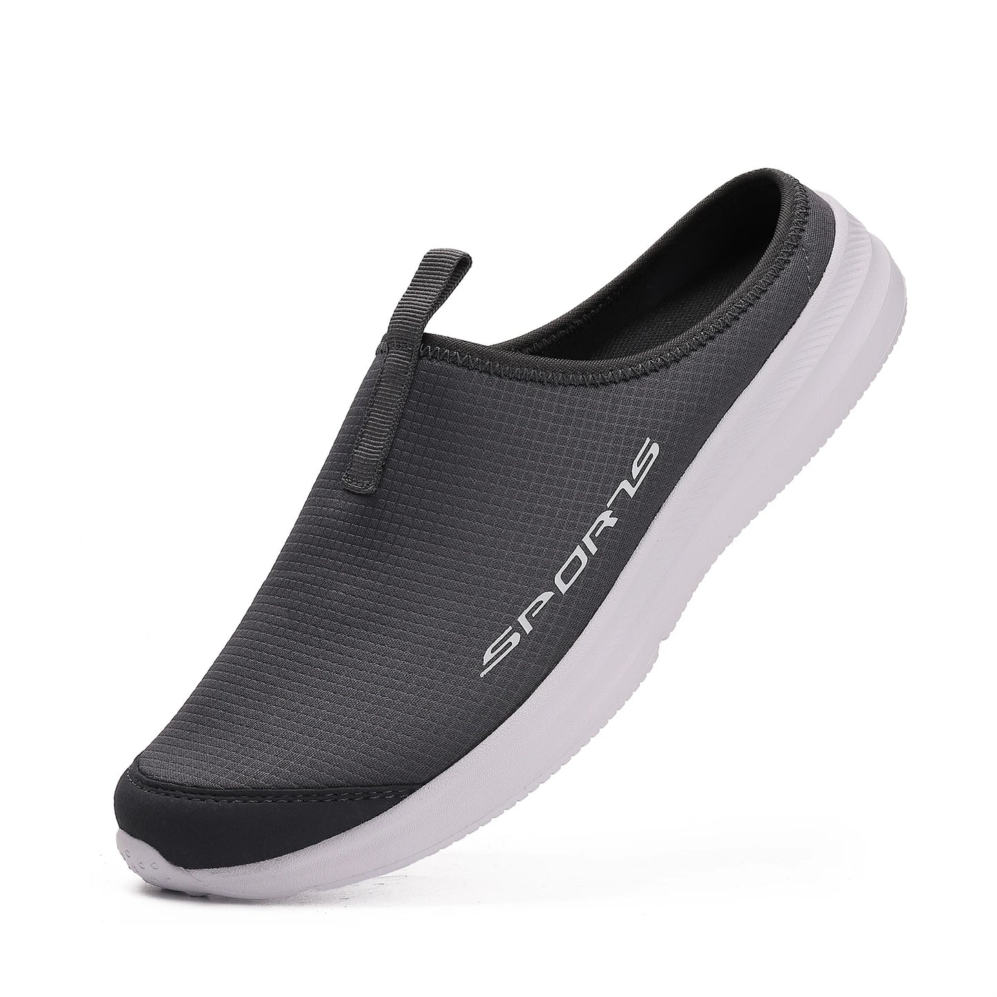 Summer Half Slippers for Men Trendy Men's Flat Bottom Casual Shoes Soft Sole Support Shoes Men's Sneakers Zapatos De Hombre