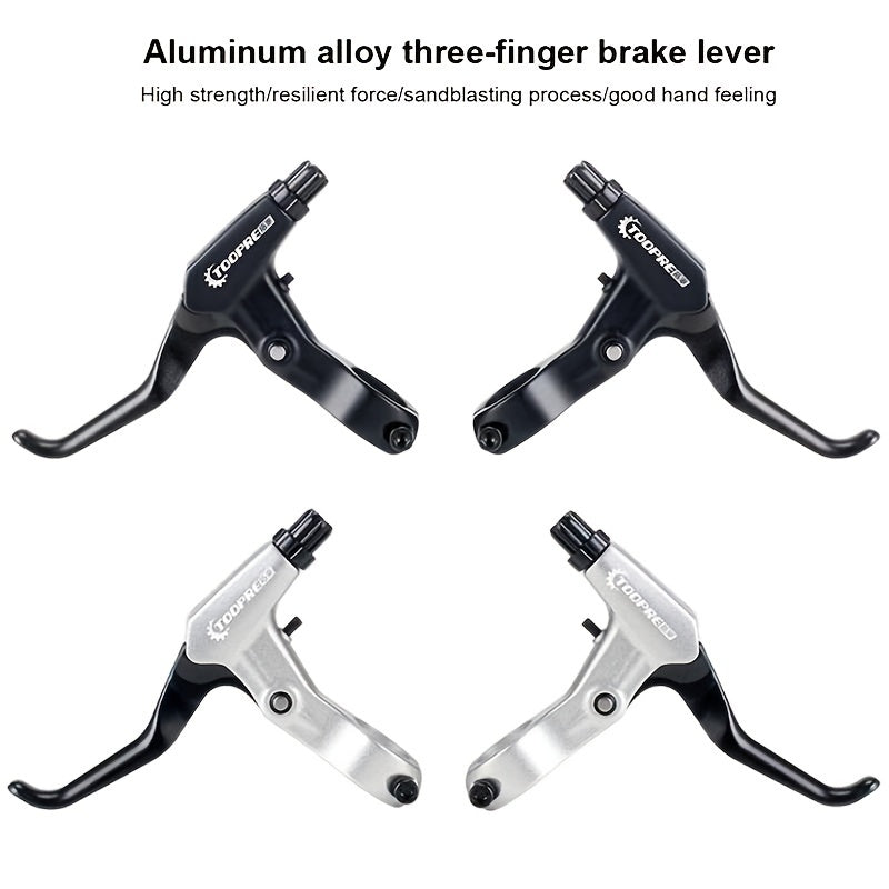 Ultra Light Mountain Bike Brake Handle - V Brake/Disc Brake, Aluminum Alloy Hydraulic Disc Brake for Smooth Stopping Power