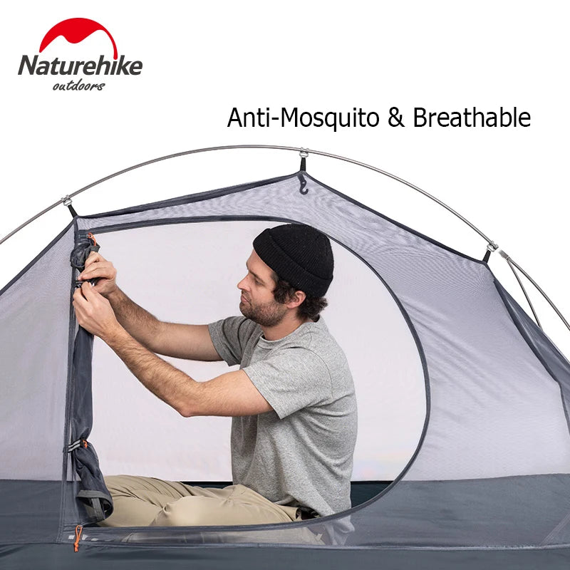 Naturehike Ultralight 1 2 Person Waterproof Camping Tent Outdoor Travel Sun Shelter Canopy