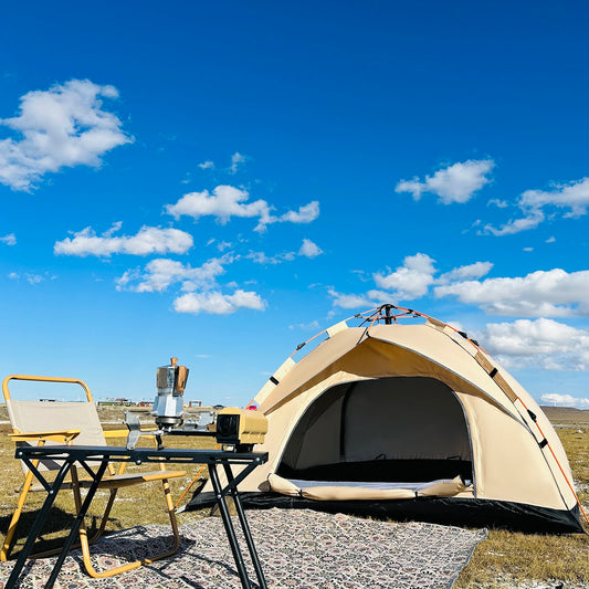 Outdoor Automatic Quick Opening Rainproof Tent for 4 Persons Fishing Beach Shelter