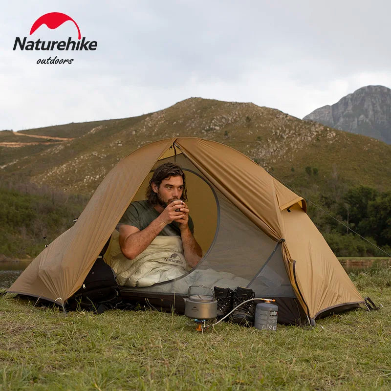 Naturehike Ultralight 1 2 Person Waterproof Camping Tent Outdoor Travel Sun Shelter Canopy