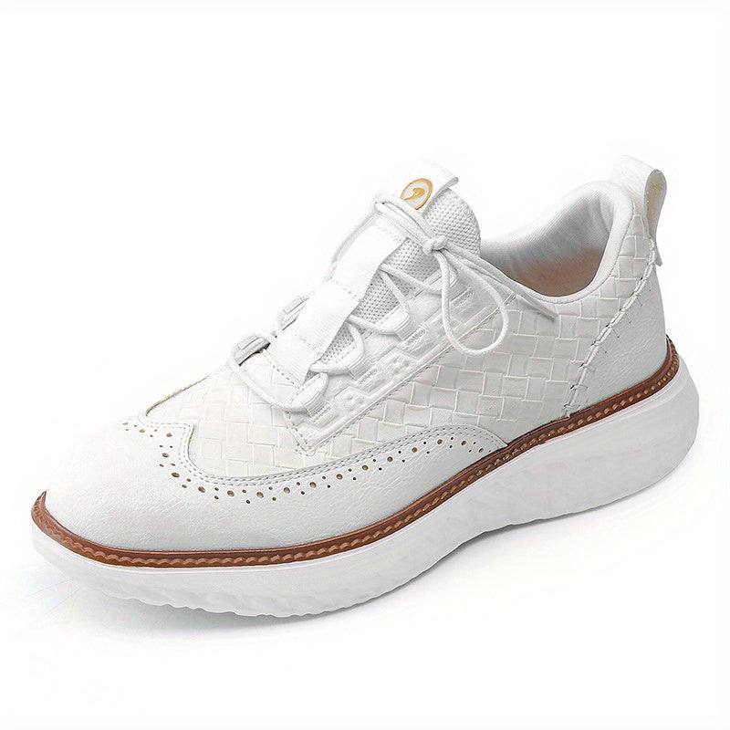 New Men's Casual Thick-Soled Shoes for Spring Summer Autumn 2025 Daily Outdoor Commuting Fashionable Sports Footwear
